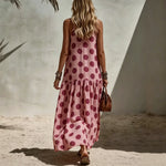 Gloria - Polka Dot Tiered Dress