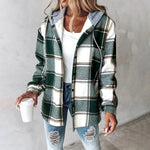 Elise | Lined Hooded Overshirt