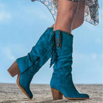 Barbara | Boho Fringe Boots