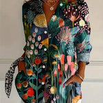 Sadie | Colorful Pattern Blouse