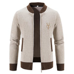 Peter | Knit Cardigan with Deer Detail