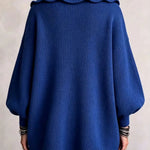 Elara - Ribbed Knit Button Cardigan