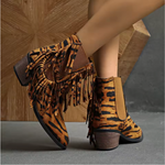 Alba | Luxury Fringe Boots
