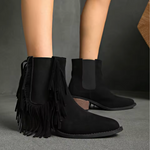 Alba | Luxury Fringe Boots