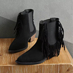 Alba | Luxury Fringe Boots