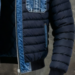 Lucia | Elegant Denim-Accented Quilted Jacket