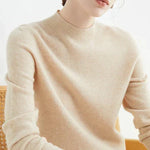 Aurelia | Soft-Touch High-Neck Classic Style Sweater
