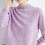 Aurelia | Soft-Touch High-Neck Classic Style Sweater