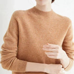 Aurelia | Soft-Touch High-Neck Classic Style Sweater