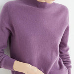 Aurelia | Soft-Touch High-Neck Classic Style Sweater