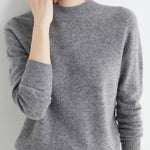 Aurelia | Soft-Touch High-Neck Classic Style Sweater