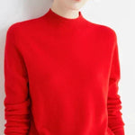 Aurelia | Soft-Touch High-Neck Classic Style Sweater