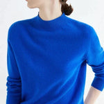 Aurelia | Soft-Touch High-Neck Classic Style Sweater