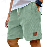 Carson | Classic Lace Summer Corduroy Shorts