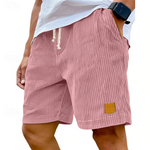 Carson | Classic Lace Summer Corduroy Shorts
