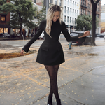 Zoe Kingsley | Long Sleeve Mock Neck Mini Dress For Women