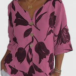 Allison | Chic Floral Pattern Blouse