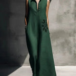 Denise - Cinched Waist Maxi Dress
