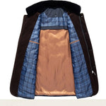 Charles™ | Warm Vintage Quilted Fur-Collar Jacket