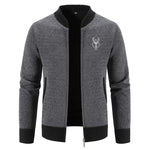 Peter | Knit Cardigan with Deer Detail