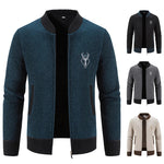 Peter | Knit Cardigan with Deer Detail