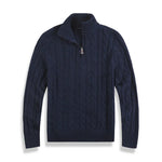 Brandon | Premium Classic Quarter-Zip Sweater