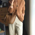Amelia | Women���s Pure Cashmere Wool Jacket
