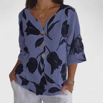 Allison | Chic Floral Pattern Blouse
