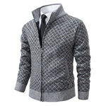 Caden Grid Knit Jacket