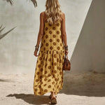 Gloria - Polka Dot Tiered Dress