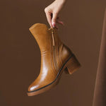 Lorraine | Low Heel Fall Ankle Boots