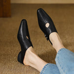 Olga™ | Genuine Leather Mules