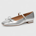 Amina | Orthopedic Square-Toe Ballet Flats