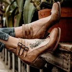 Aubrey | Block Heel Ankle Shoes