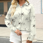 Nadorine Business Casual Satin Long Sleeve Shirts for Women Elegant Office Work Dressy 2026 | Under $40