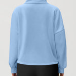 Zeagoo Womens Fleece Jacket Full Zip Crop Hoodie Long Sleeve Pullover Sweatshirts Oversized 2023 Fall Winter Coat