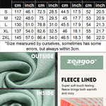 Zeagoo Womens Fleece Jacket Full Zip Crop Hoodie Long Sleeve Pullover Sweatshirts Oversized 2023 Fall Winter Coat