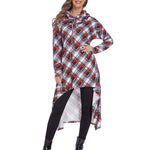 Nadorine Women Pullover Hoodies Sweatshirt Long Sleeve High Low Sweater Oversize Top with Pocket (Us Only)