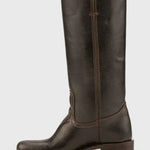 Josefina | WOMEN'S LEATHER KNEE-HIGH BOOTS WITH HEELS