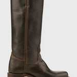 Josefina | WOMEN'S LEATHER KNEE-HIGH BOOTS WITH HEELS