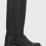 Josefina | WOMEN'S LEATHER KNEE-HIGH BOOTS WITH HEELS