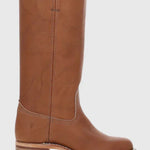 Josefina | WOMEN'S LEATHER KNEE-HIGH BOOTS WITH HEELS
