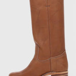 Josefina | WOMEN'S LEATHER KNEE-HIGH BOOTS WITH HEELS