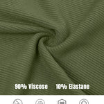 ChicMe Built-in Bra Ribbed Round Neck Tank Top