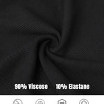 ChicMe Built-in Bra U-Neck Long Sleeve Ribbed Top
