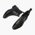Matteo Ricci | Classic Chelsea Leather Boots with Timeless Edge For Men