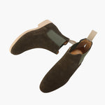 Matteo Ricci | Classic Chelsea Leather Boots with Timeless Edge For Men