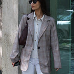 Open Front Work Office Jackets Blazer