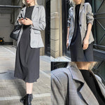 Open Front Work Office Jackets Blazer