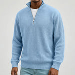 John | Ribbed Half-Zip Sweater
